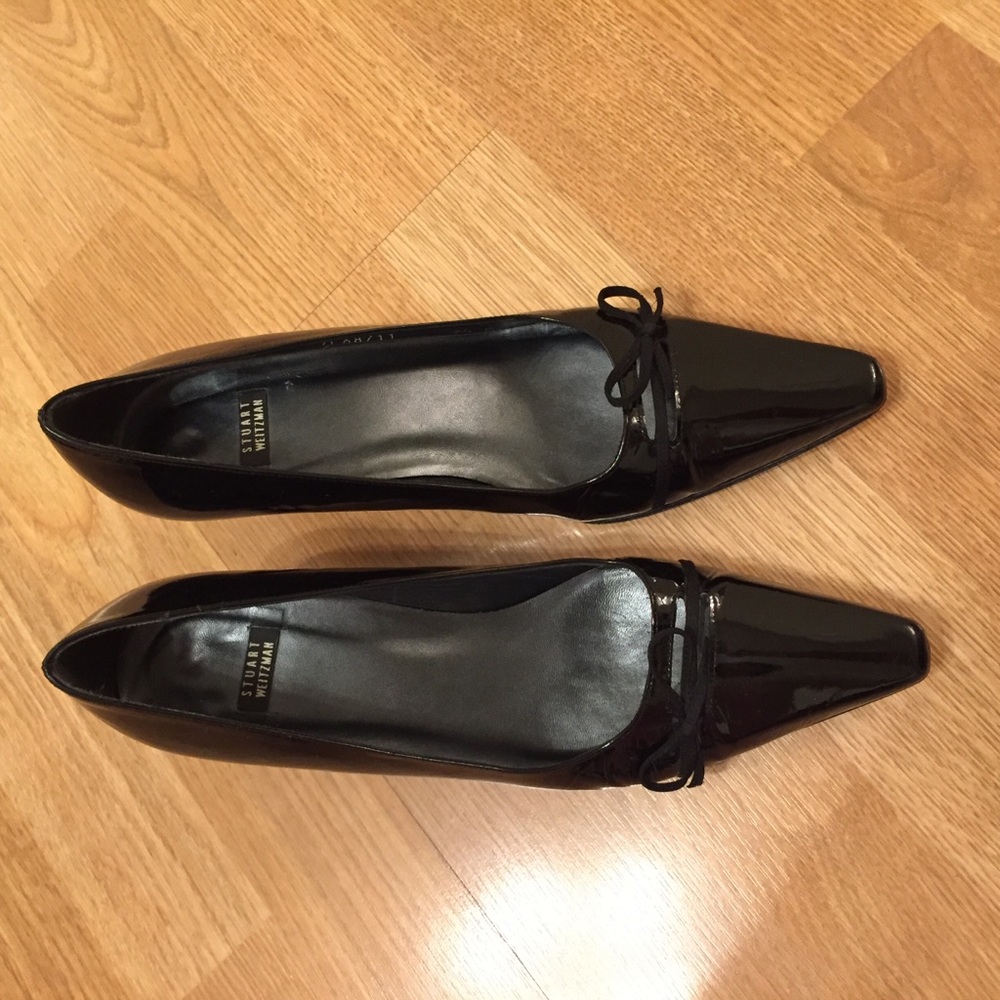 Stuart Weitzman Patent Leather Black pump